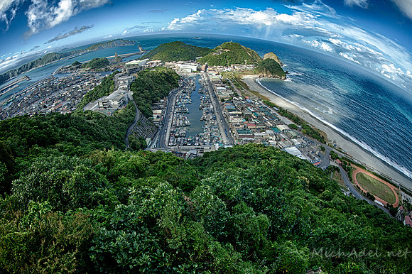 俯視南方澳(HDR)